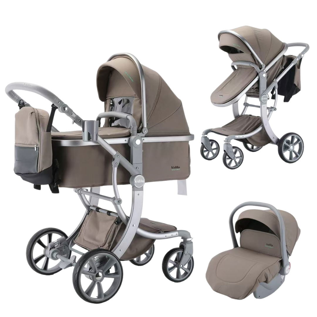 Karrocë Kidilo - Set 3në1 Lucca