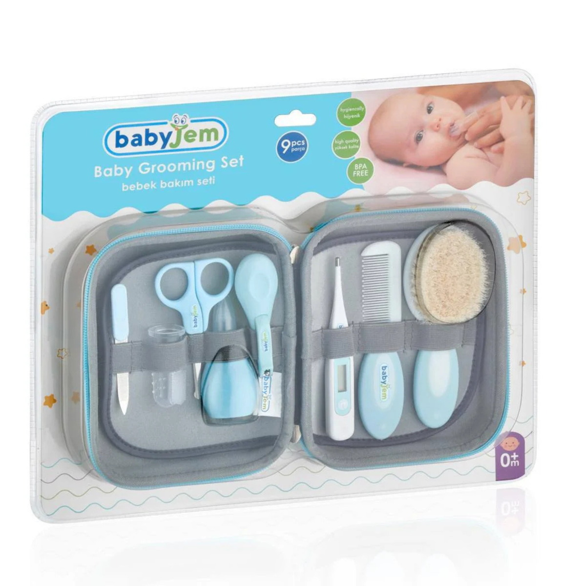 Set Higjienik për Bebe 9 Pjesë - Modeli 1