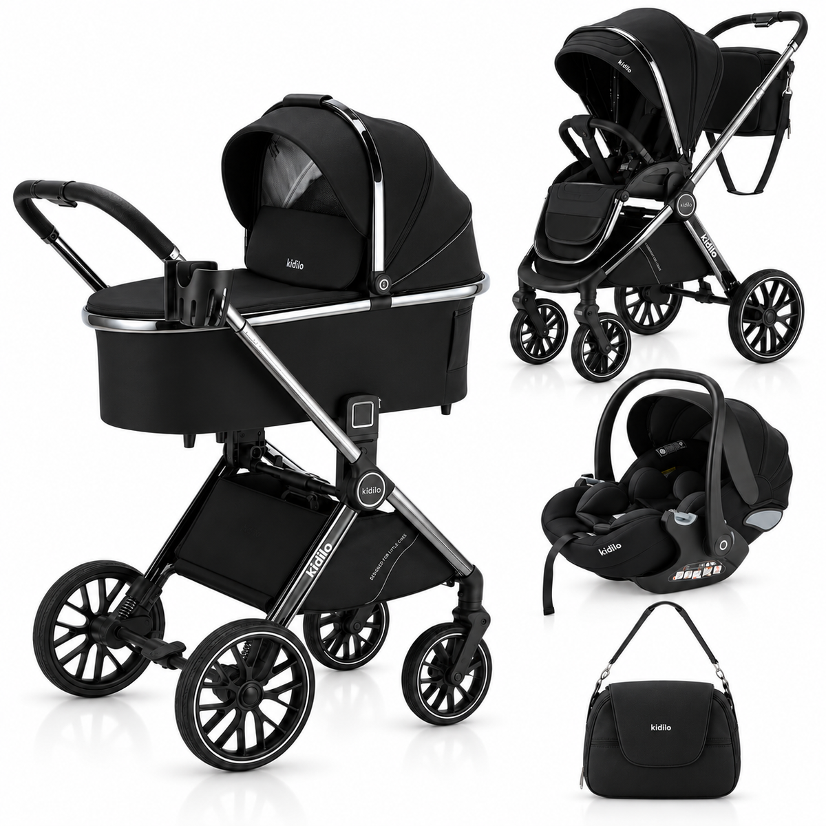 Karrocë Kidilo - Set 4në1 Genova