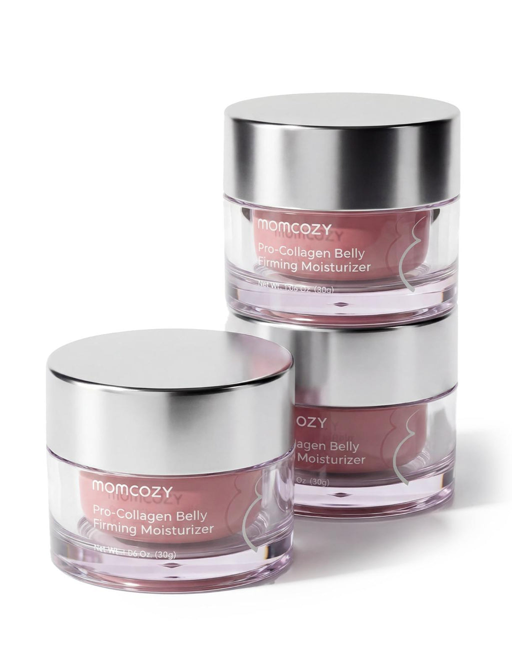 Momcozy Pro-Collagen Belly Moisturizer – Krem Hidratues për Barkun gjatë Shtatzënisë