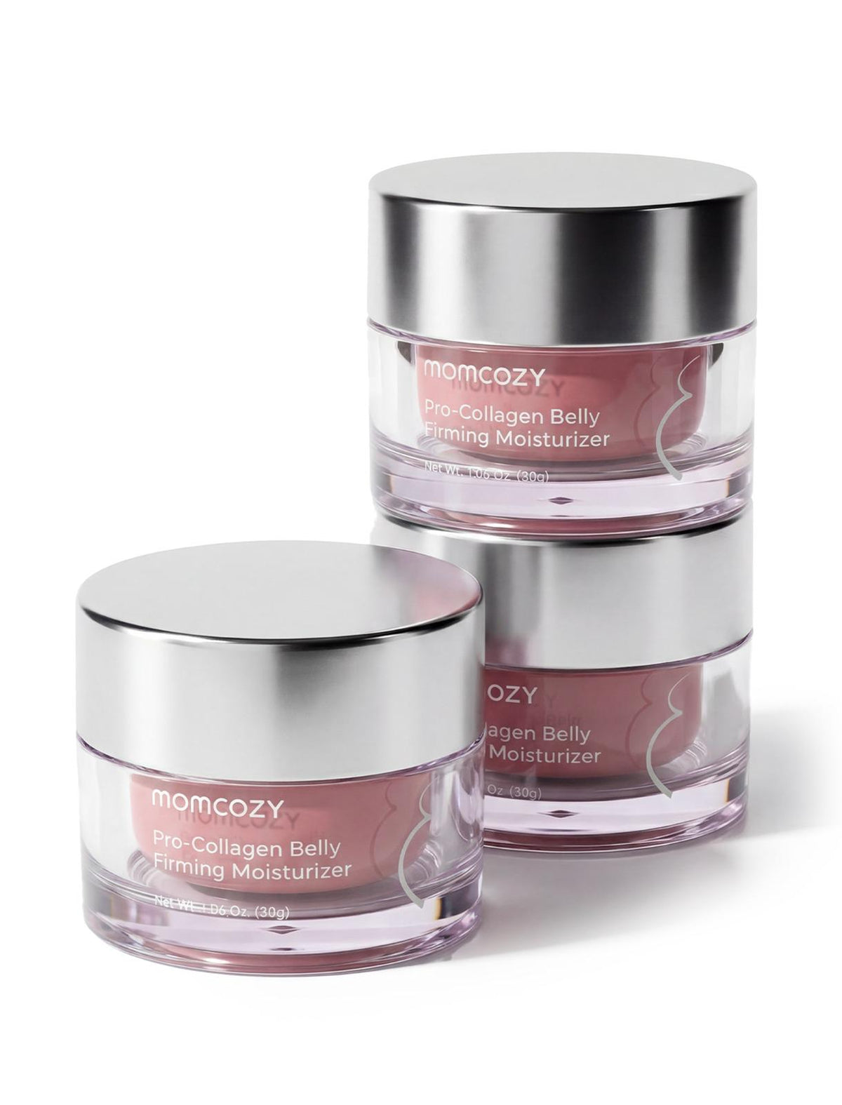 Momcozy Pro-Collagen Belly Moisturizer – Krem Hidratues për Barkun gjatë Shtatzënisë