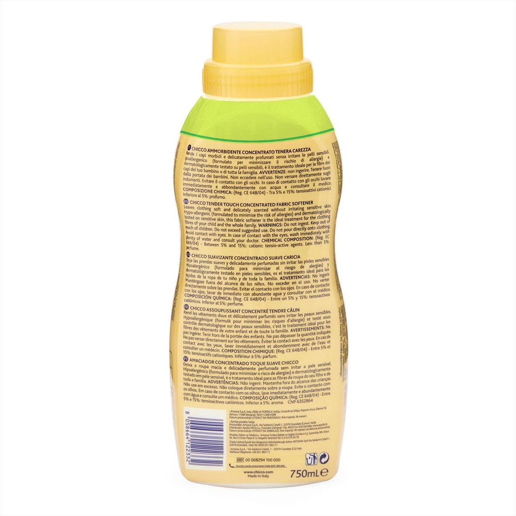 Zbutës Chicco Sensitive (Prekje e Butë) – 750 ml