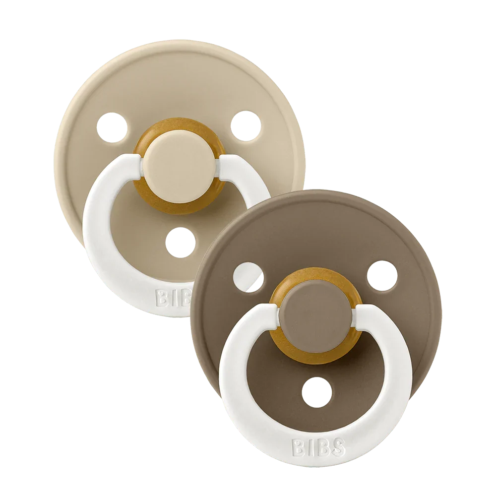 Biberon BIBS Colour Pacifier GLOW - 2 copë
