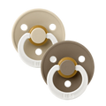 Biberon BIBS Colour Pacifier GLOW - 2 copë