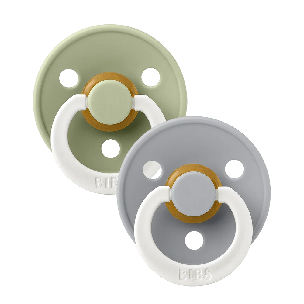 Biberon BIBS Colour Pacifier GLOW - 2 copë