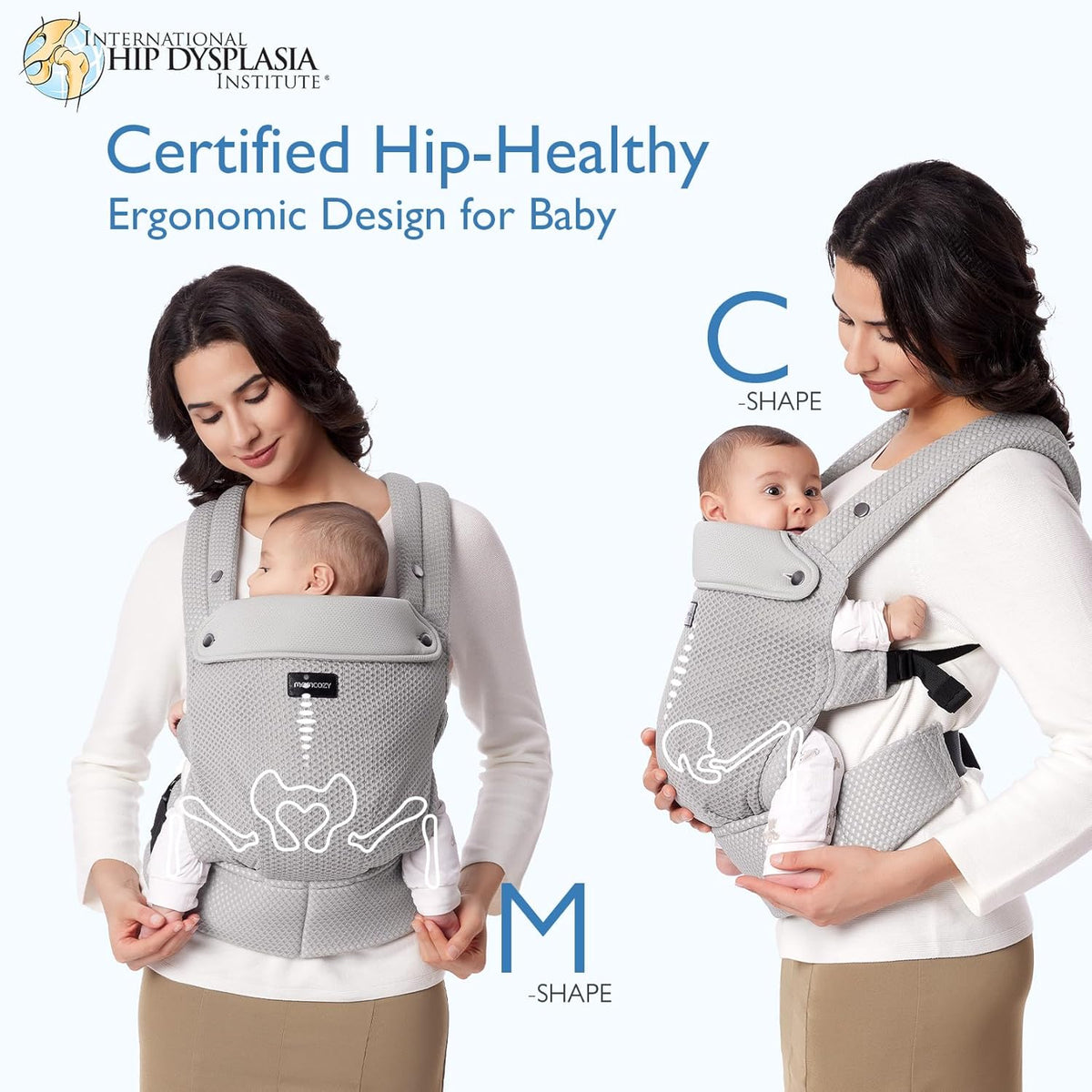 Momcozy BC001 – Kangur - Mbajtës Ajrosës për Foshnjë, 3.5–20 kg
