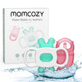 Set lodër për dhëmbë për bebe Momcozy silikon food-grade (0–12 muaj)
