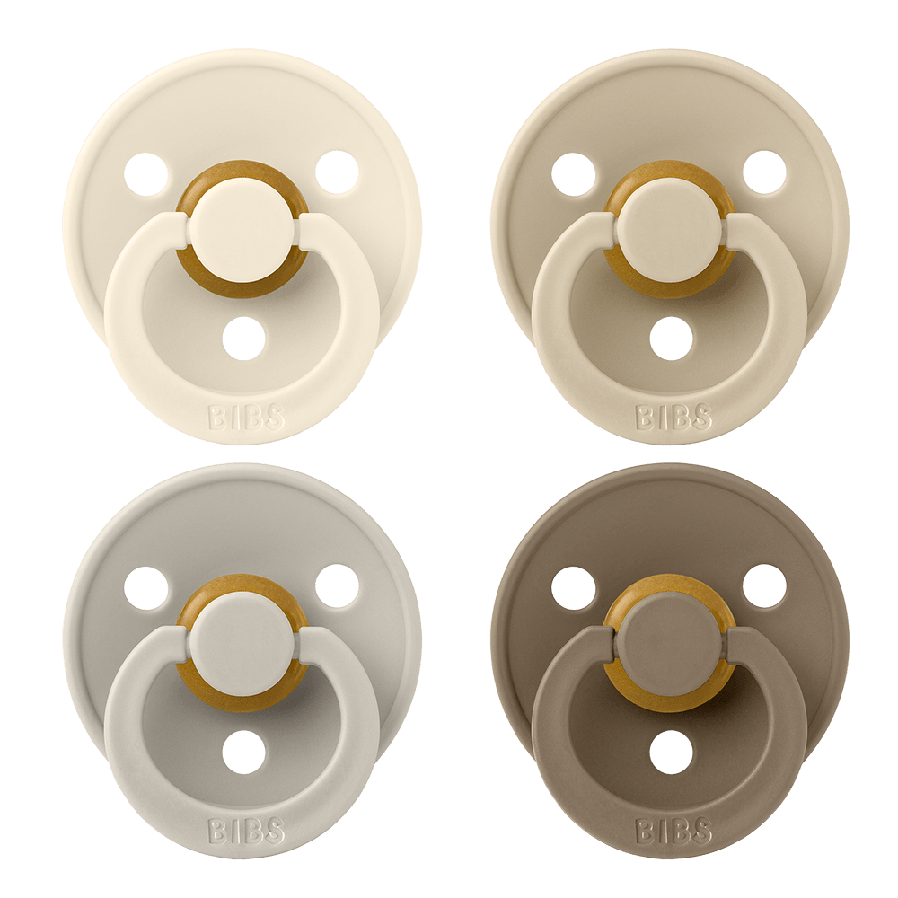 Biberon BIBS Colour Pacifier - 4 copë