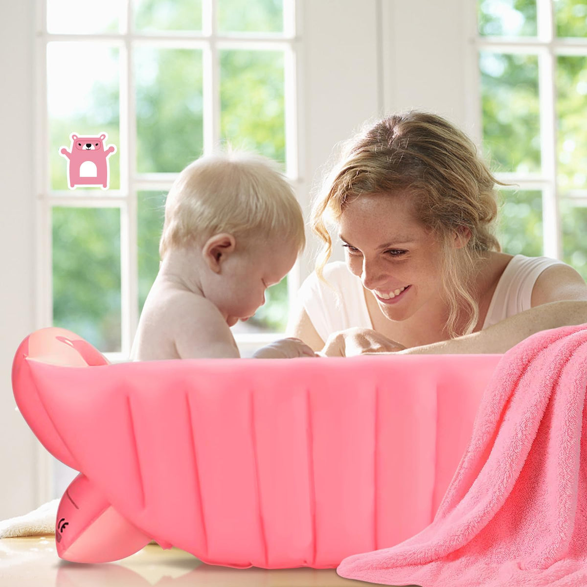 Vaskë Portative për Bebe - SwimBoBo