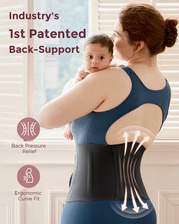 Momcozy Ergowrap Petite – Korset mbështetës pas lindjes me dizajn ergonomik dhe material të frymëmarrshëm