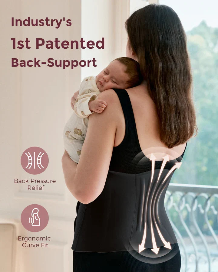 Momcozy Ergowrap Standard – Korset mbështetës pas lindjes me dizajn ergonomik dhe material të frymëmarrshëm