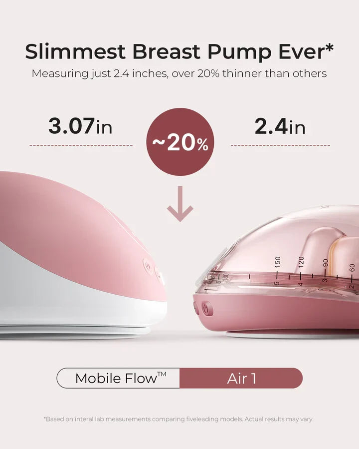 Pompë gjiri elektrike Momcozy Air 1 Ultra-Slim, hands-free