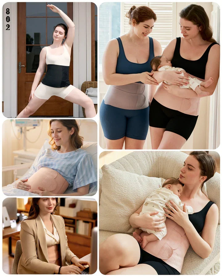 Momcozy Ergowrap Standard – Korset mbështetës pas lindjes me dizajn ergonomik dhe material të frymëmarrshëm