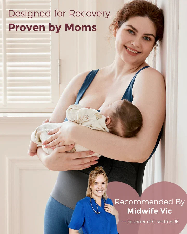 Momcozy Ergowrap Petite – Korset mbështetës pas lindjes me dizajn ergonomik dhe material të frymëmarrshëm