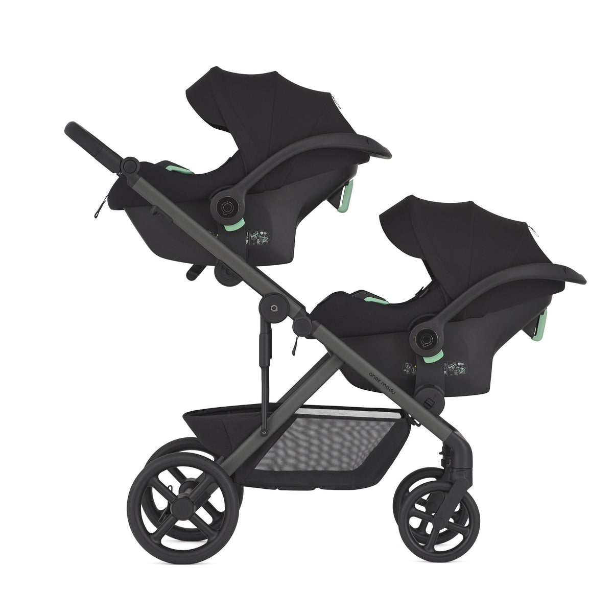 Karrocë Anex Modu, modular system, single → double, premium