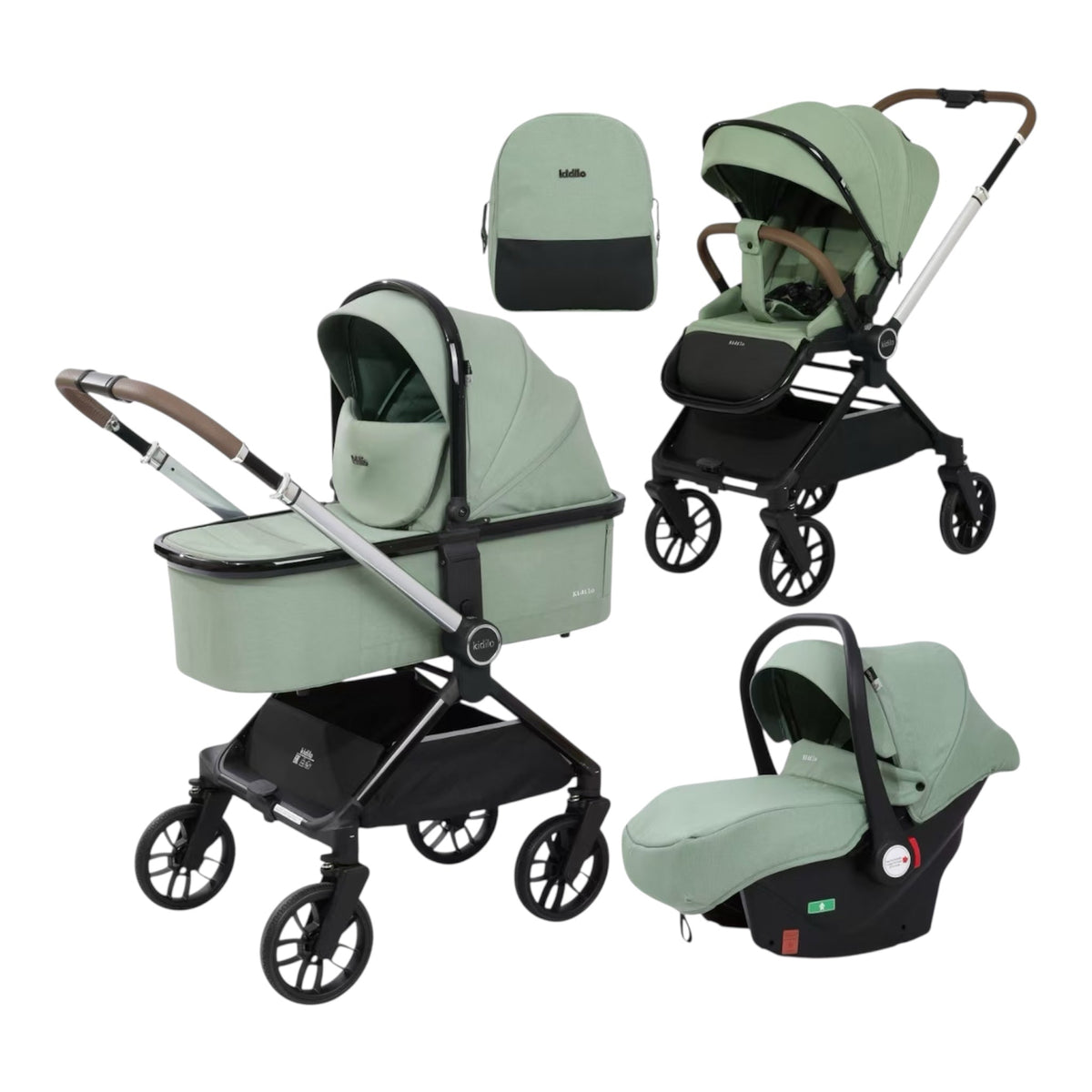 Karrocë Kidilo - Set 4në1 Ravenna