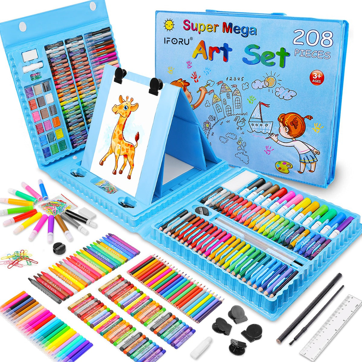 Loder Plastike - Set për Vizatime dhe Ngjyrosje