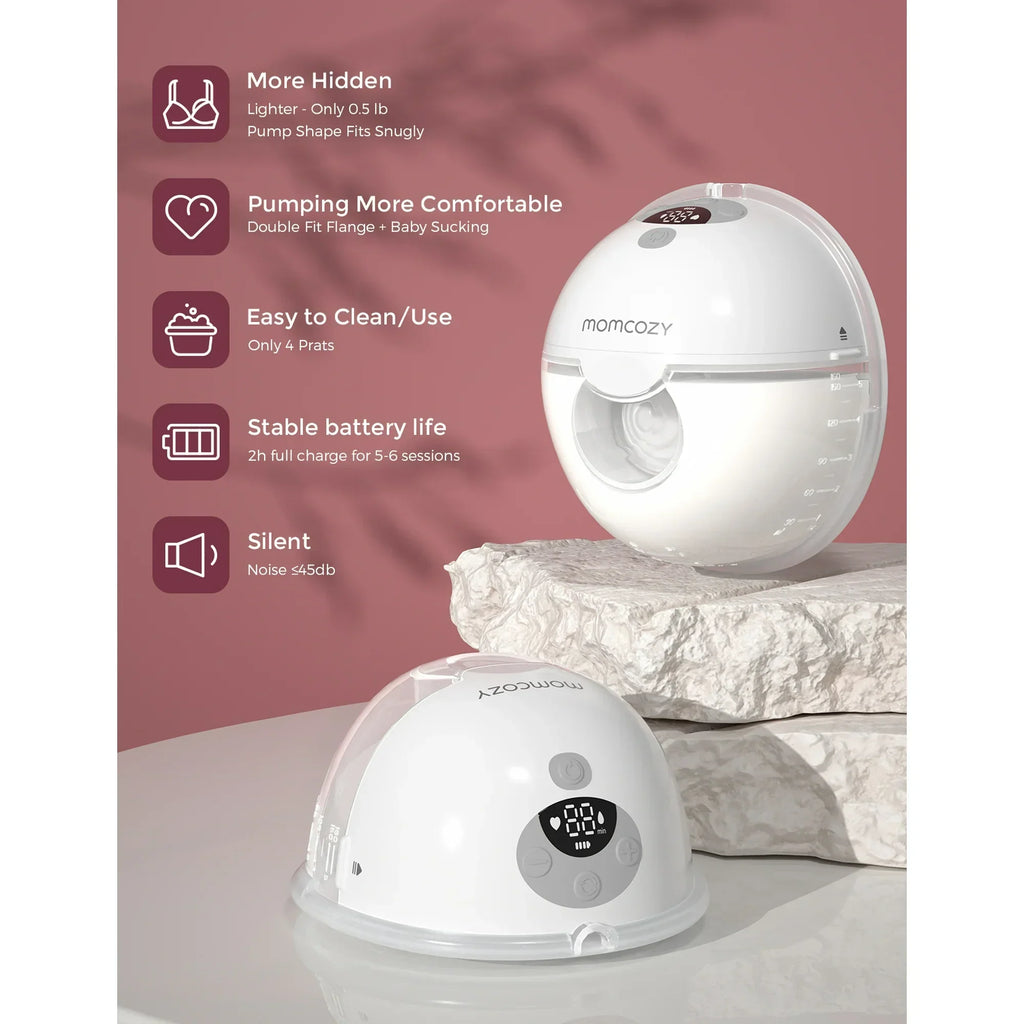 Momcozy M5 – Pompa Gjiri Portative (Double Pack)