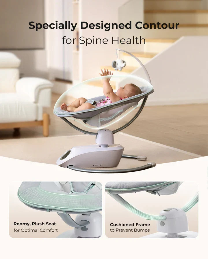 Luhatëse elektrike për bebe Momcozy CocoSway 3D-motion
