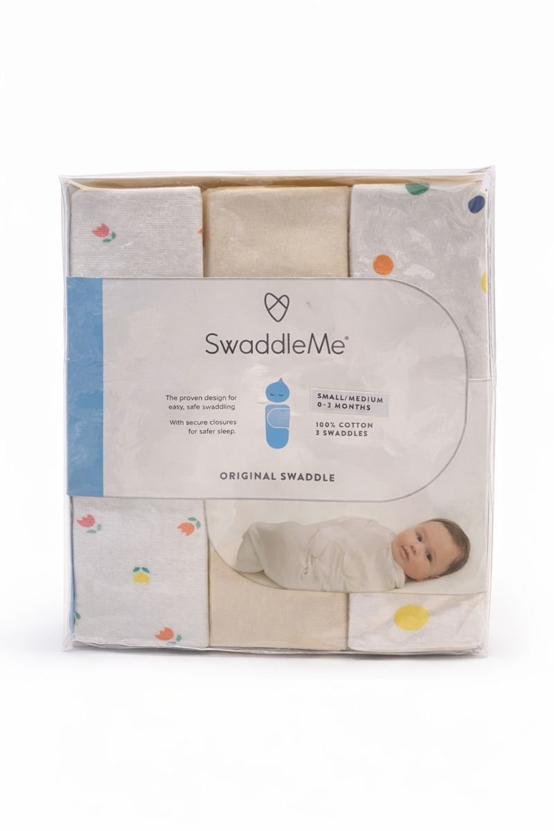 SwaddleMe Original Swaddle – Set Neutral me 3 Copë