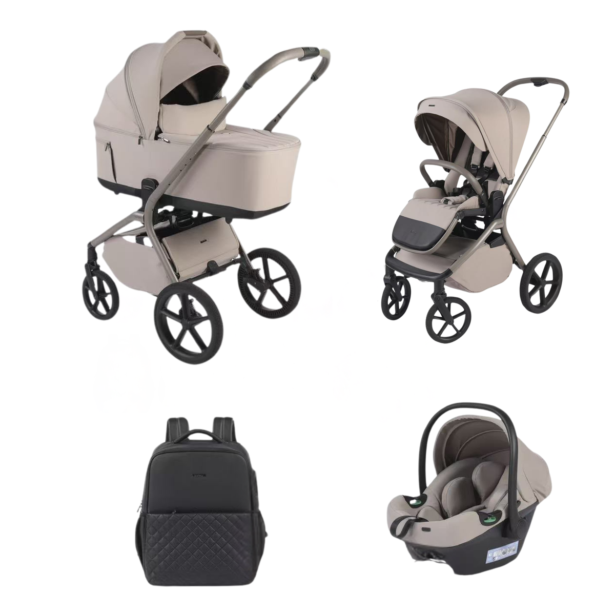 Karrocë Burbay - Set 4në1 J02