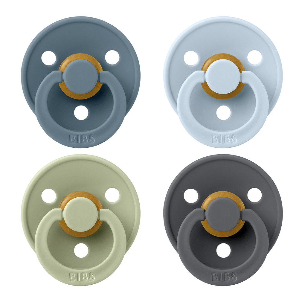 Biberon BIBS Colour Pacifier - 4 copë