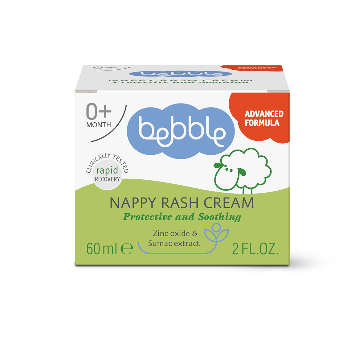 Krem për Skuqjet nga Pelena – Bebble  Cream 60 ml