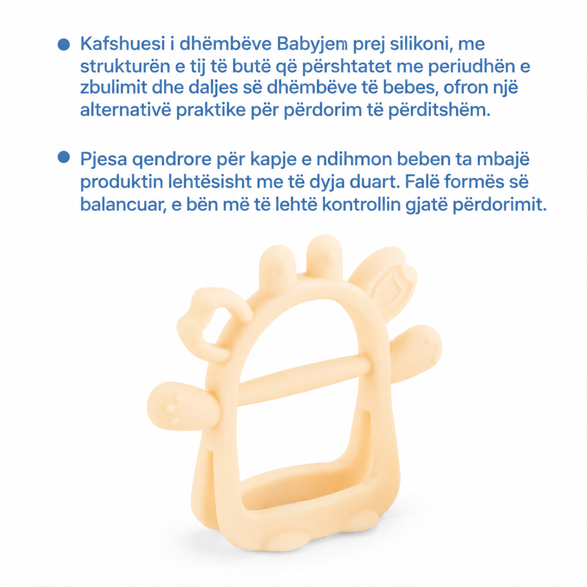 Lodër për dhëmbë për bebe - BabyJem 944