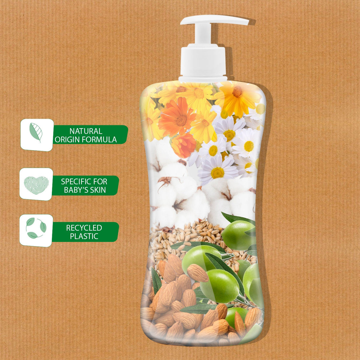 Shampo Chicco baby Moments 500ml