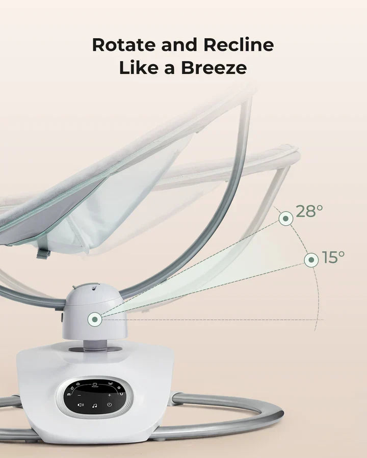 Luhatëse elektrike për bebe Momcozy CocoSway 3D-motion