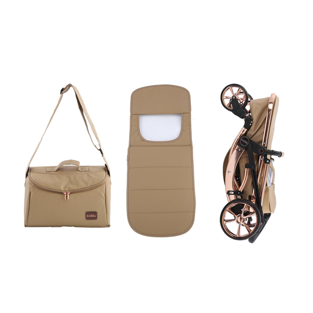 Karrocë Kidilo - Set 3në1 Milano