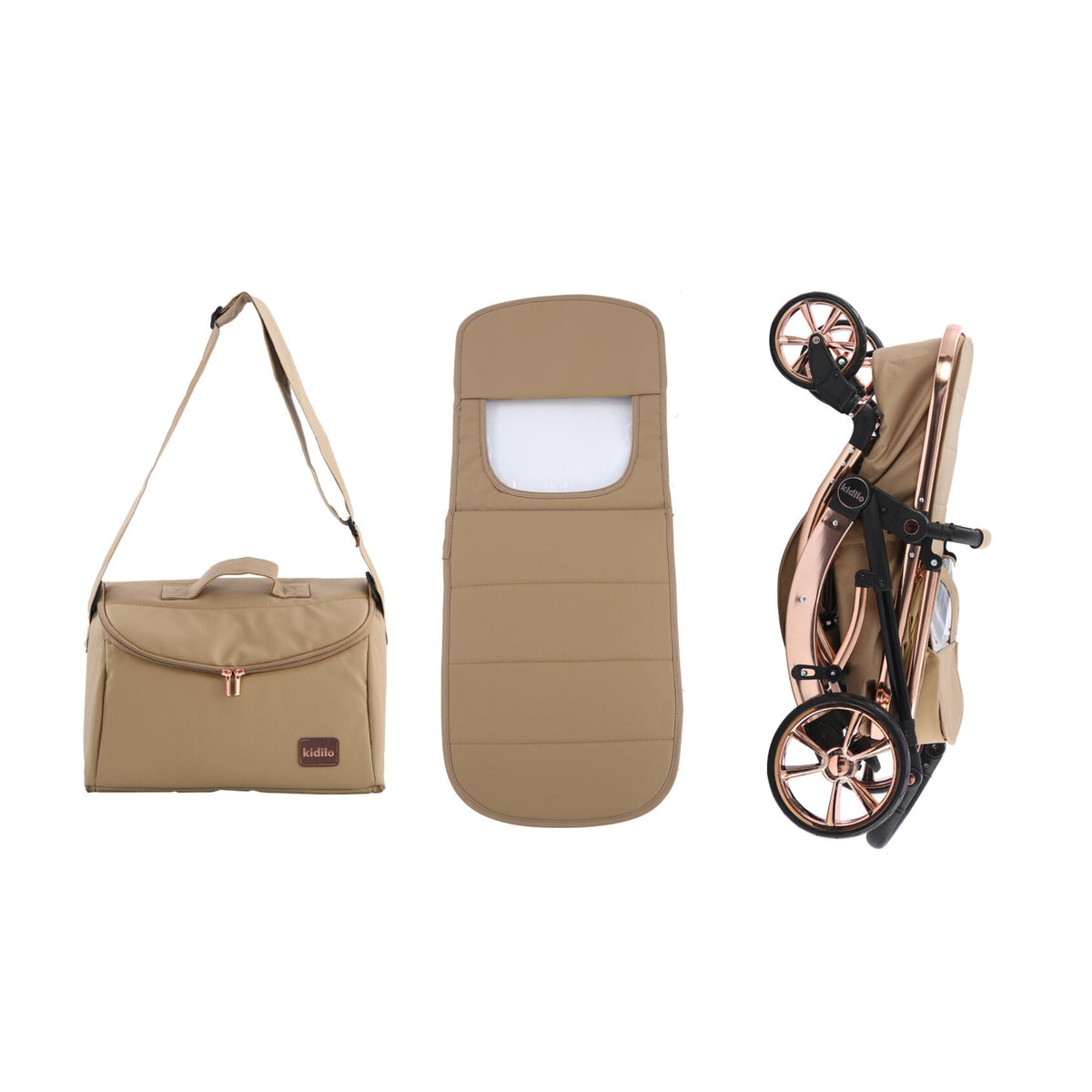 Karrocë Kidilo - Set 3në1 Milano