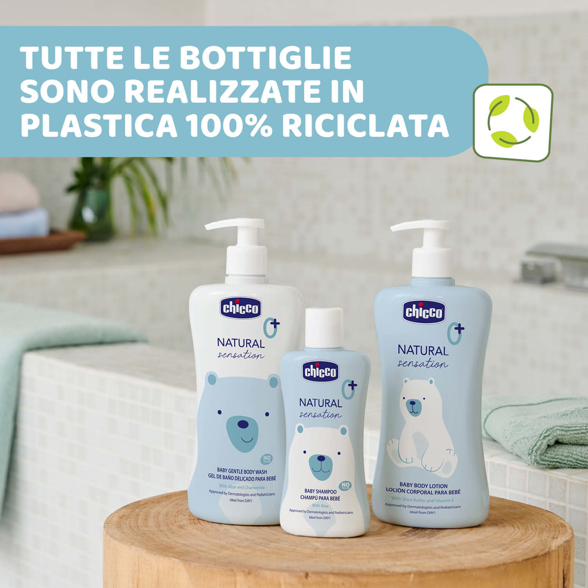 Shampo Chicco për kokë dhe trup 500ml