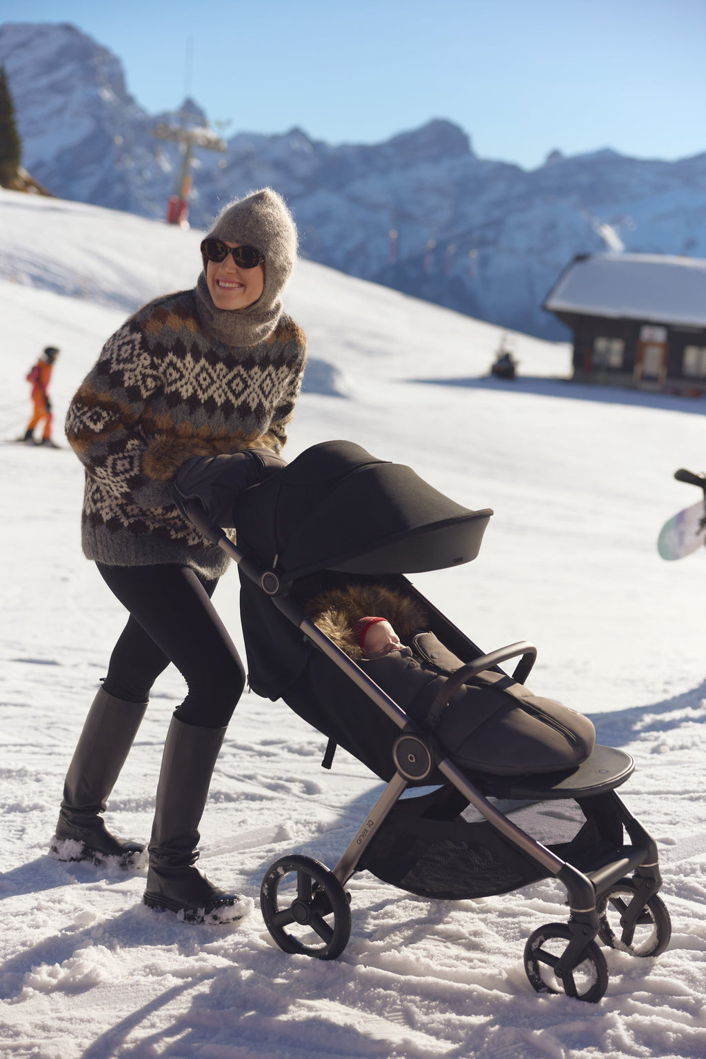 Karrocë Anex IQ All-in-One 3n1, convertible, ultra compact & cabin-size