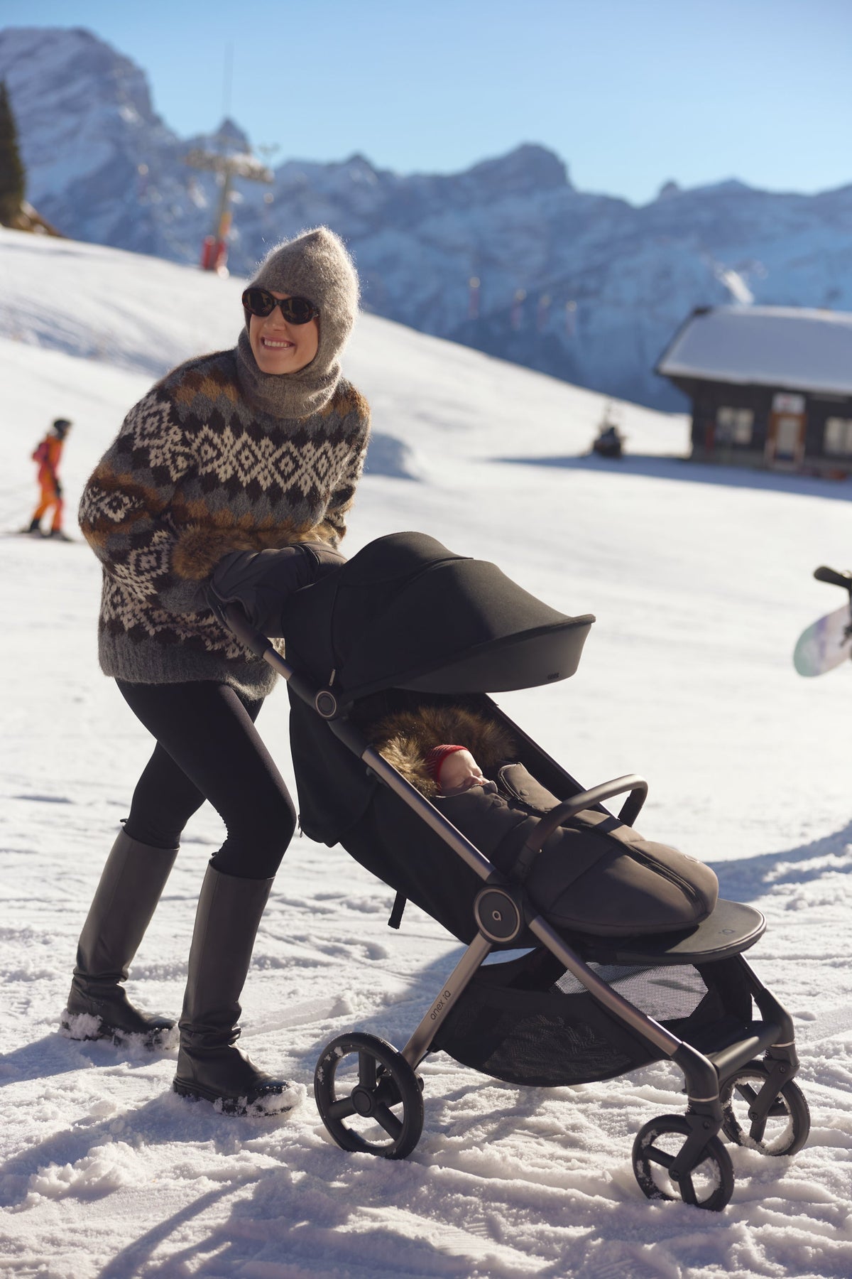 Karrocë Anex IQ All-in-One 3n1, convertible, ultra compact & cabin-size