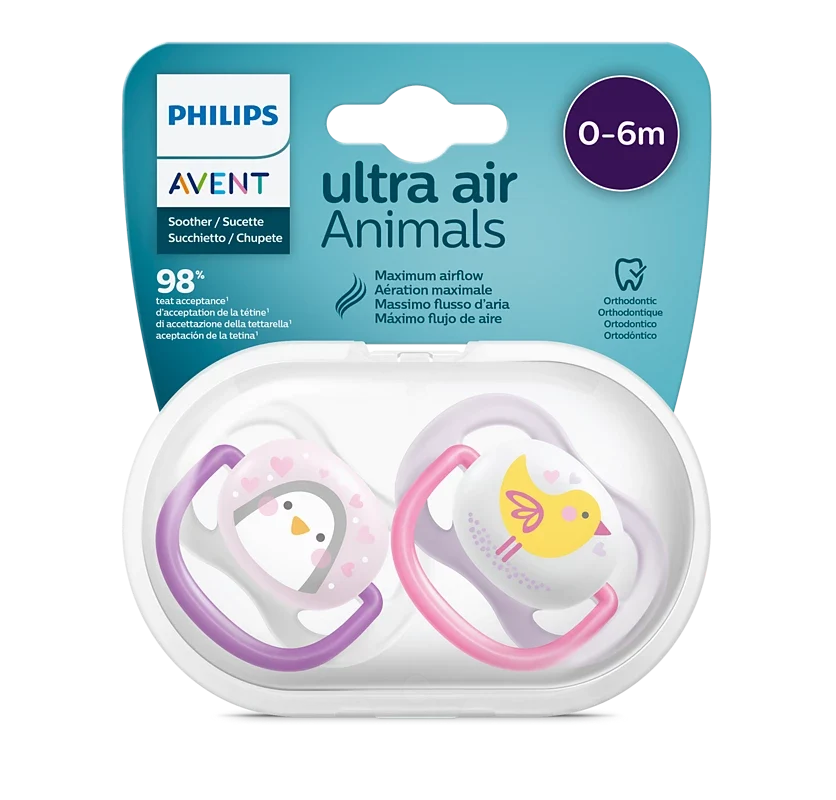 Biberon Philips Avent Ultra Air 0-6 muaj – Set 2 (2 copë)