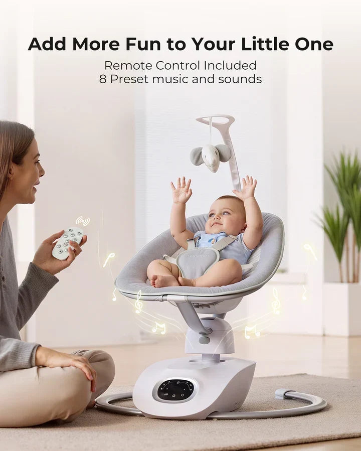 Luhatëse elektrike për bebe Momcozy CocoSway 3D-motion