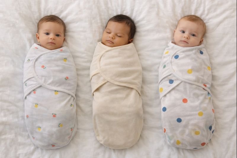 SwaddleMe Original Swaddle – Set Neutral me 3 Copë