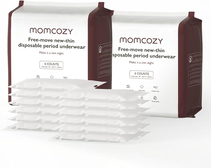 Të brendshme njëpërdorimshe postpartum Momcozy, 12 copë