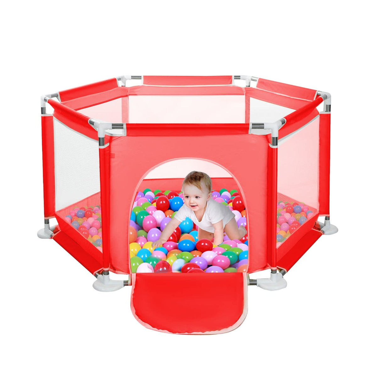 Kënd Lojërash për Fëmijë – Playpen me Topa