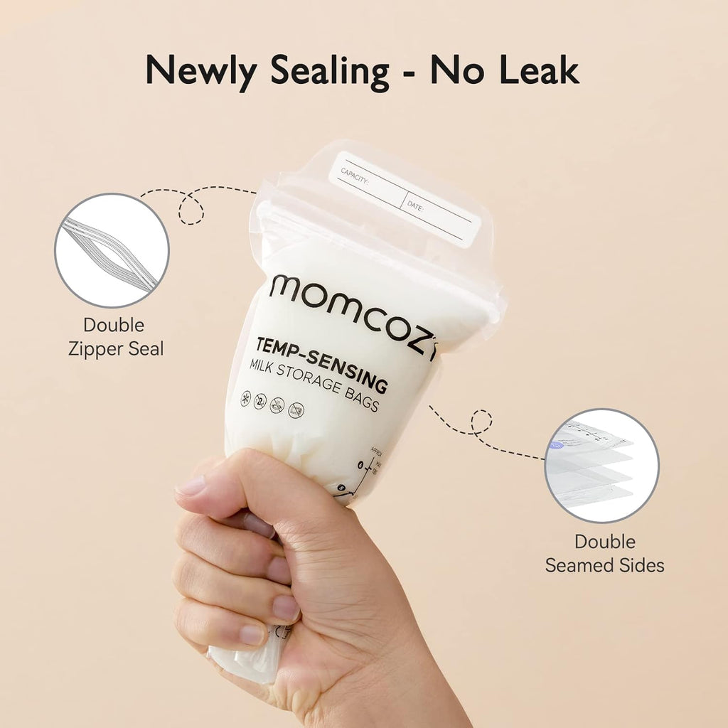 Momcozy MS02 - Qese për ruajtjen e qumështit - 50 copë