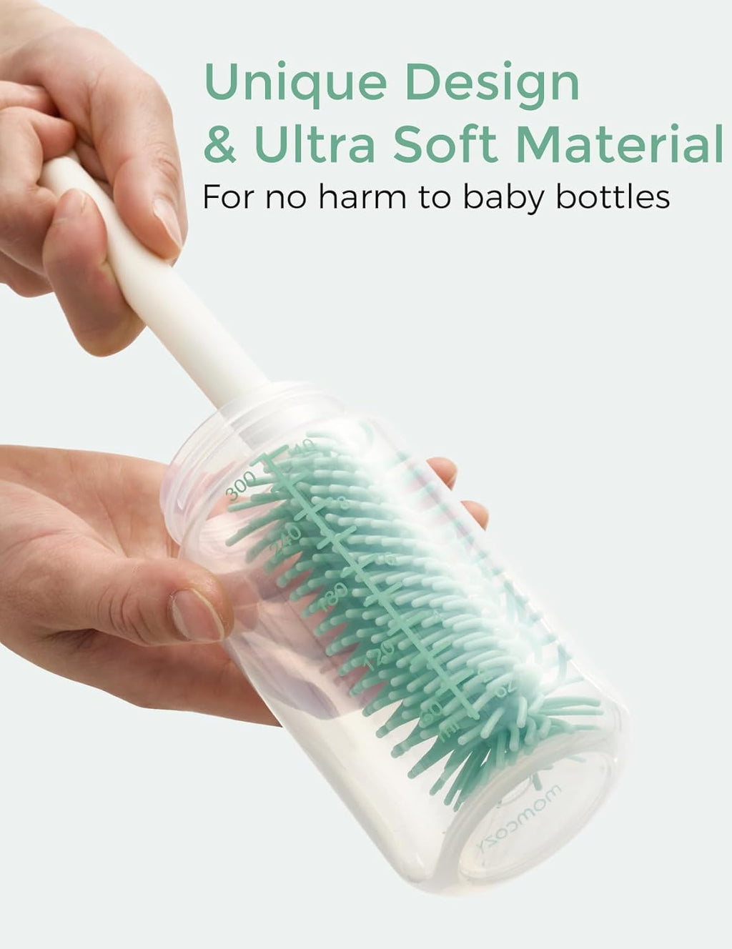 Set pastrimi shishesh për bebe Momcozy 7 në 1