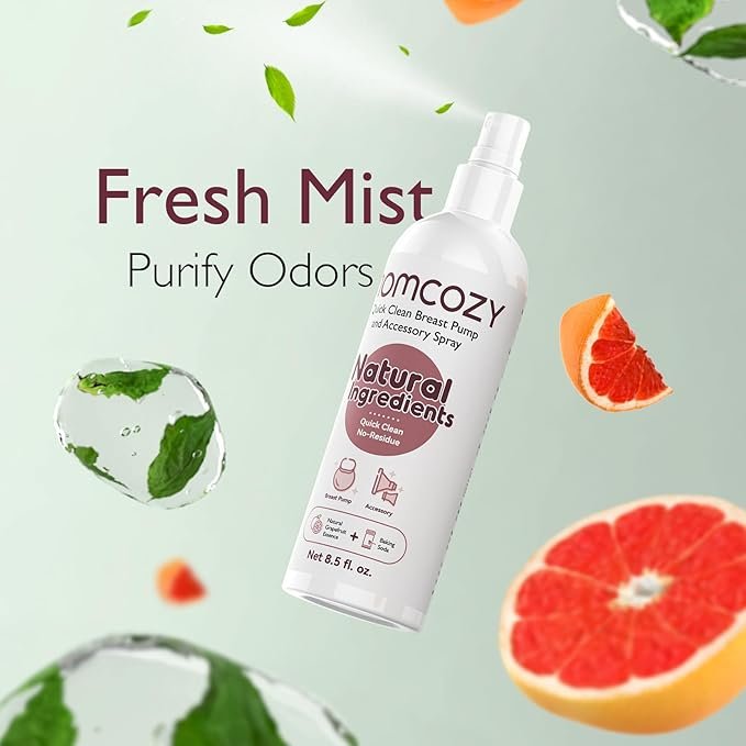 Sprej Natyral për Pastrim të Shpejtë të Pompës Momcozy