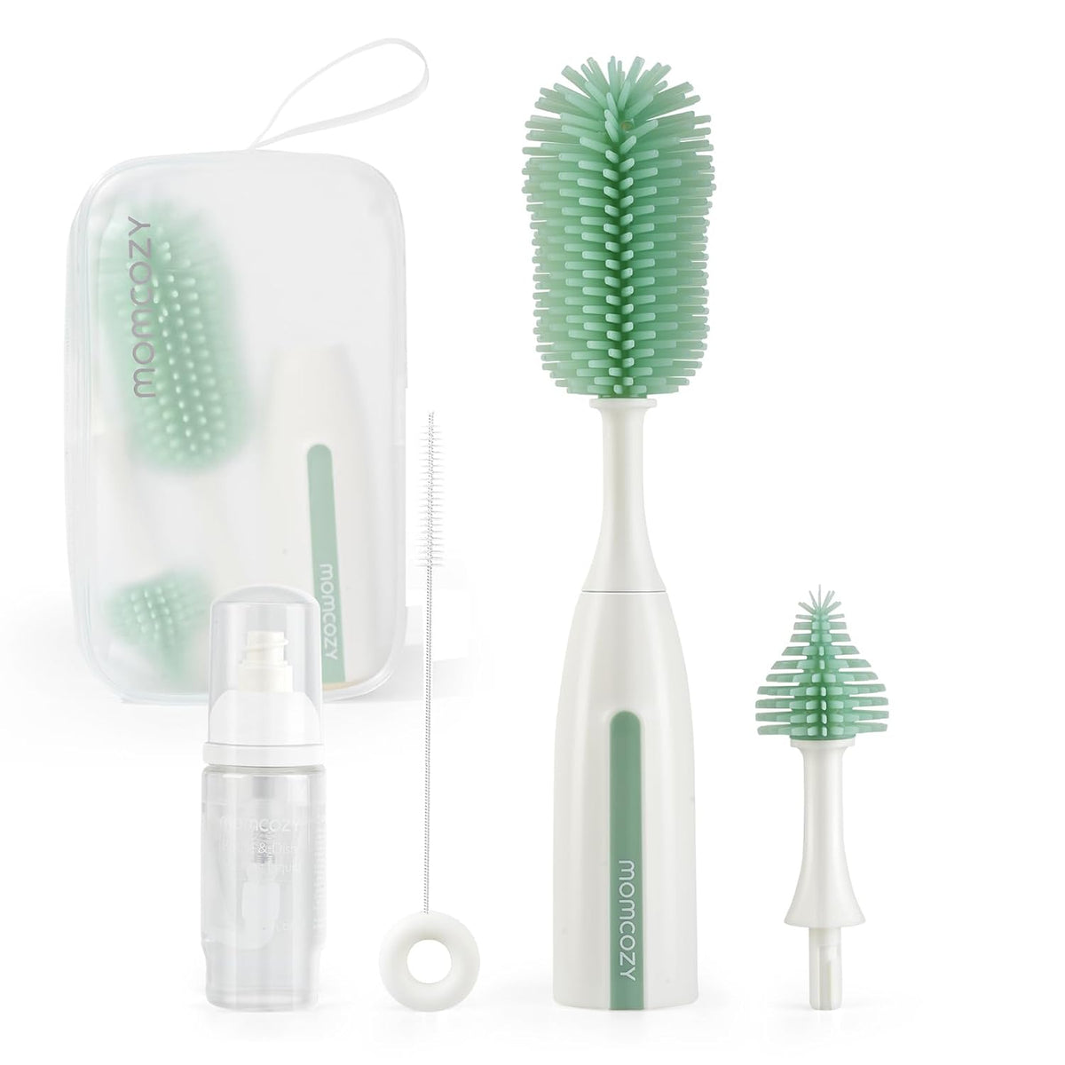 Momcozy LS002 – Set pastrimi shishesh për bebe me Dizajn “Push-Press”