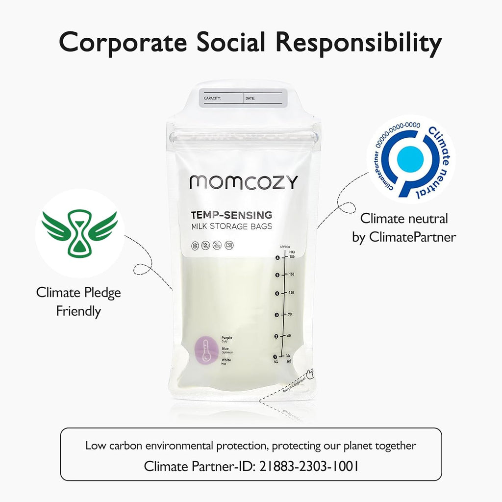 Momcozy MS02 - Qese për ruajtjen e qumështit - 50 copë