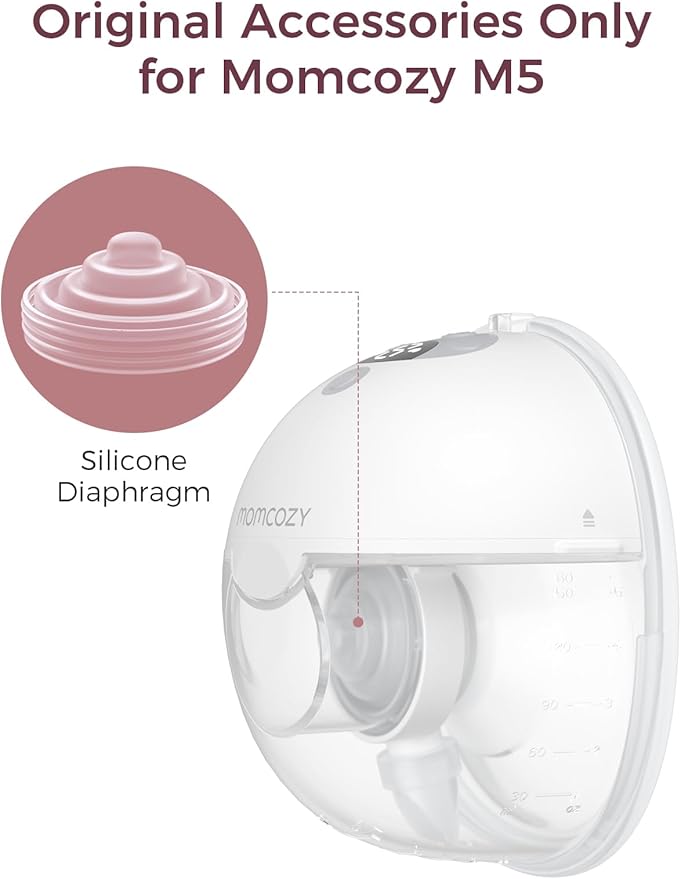 Membranë rezervë për pompë gjiri Momcozy M5, 2 copë