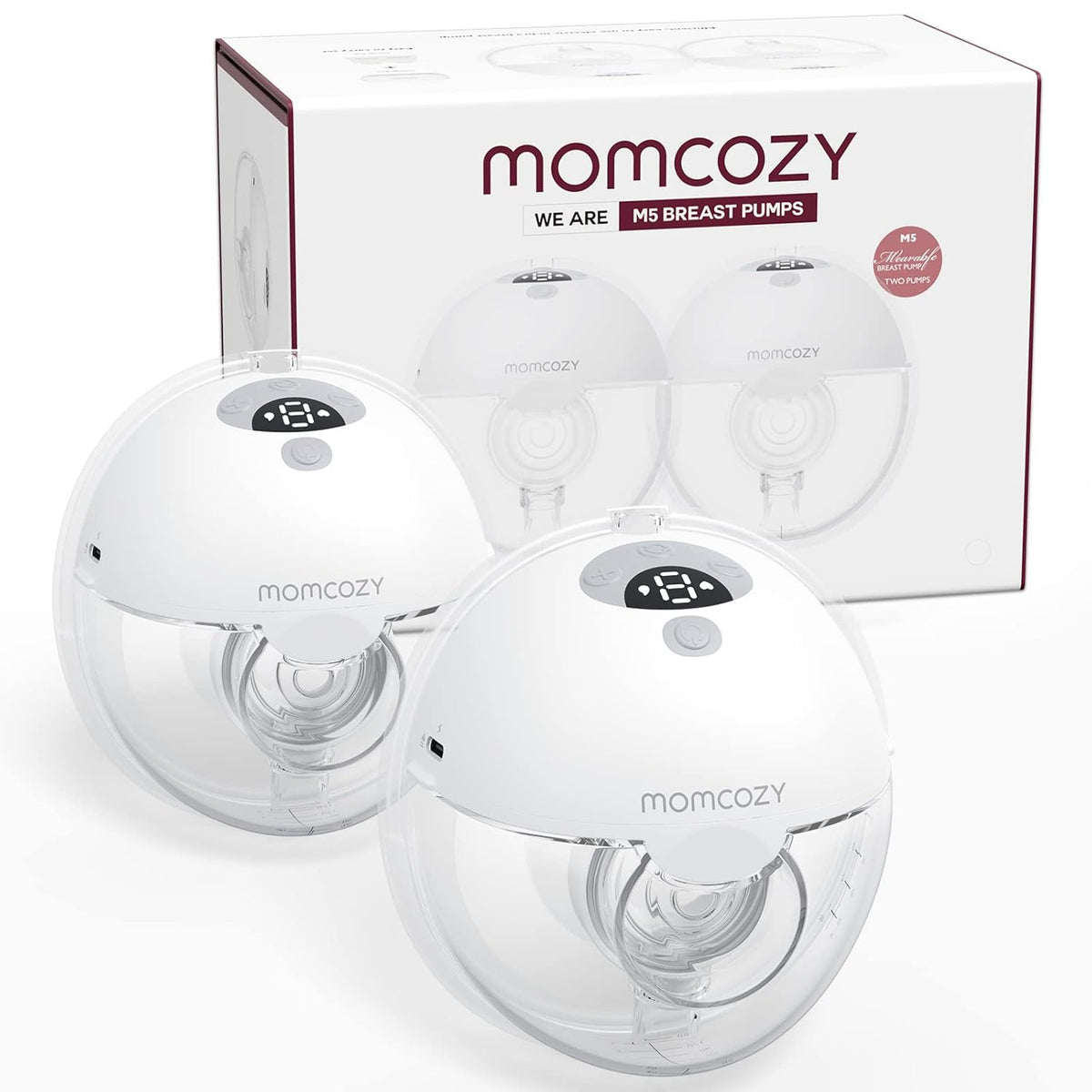 Momcozy M5 – Pompa Gjiri Portative (Double Pack)