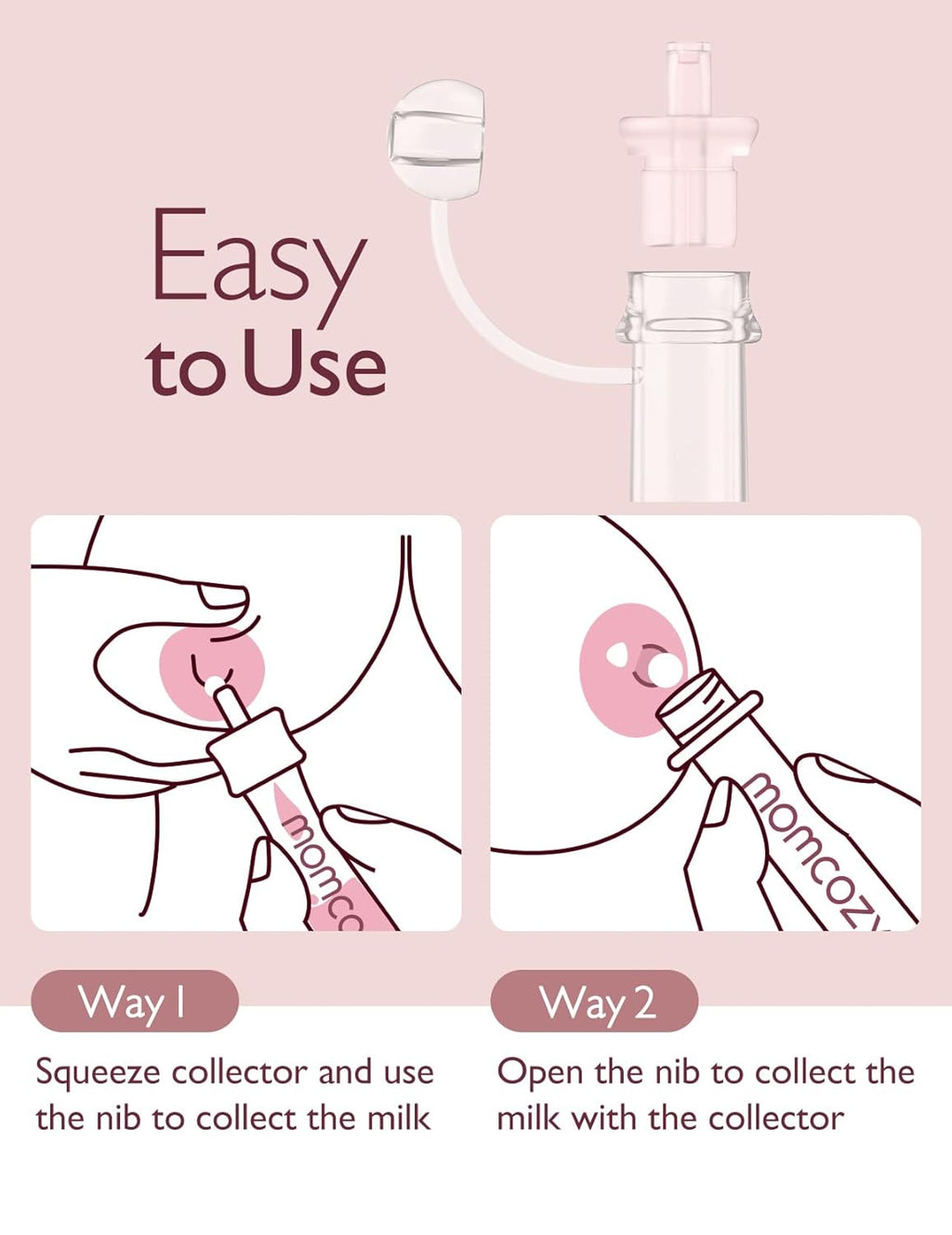 Enë për mbledhjen e kolostrumit Momcozy (Colostrum Collector Container) - 6 copë