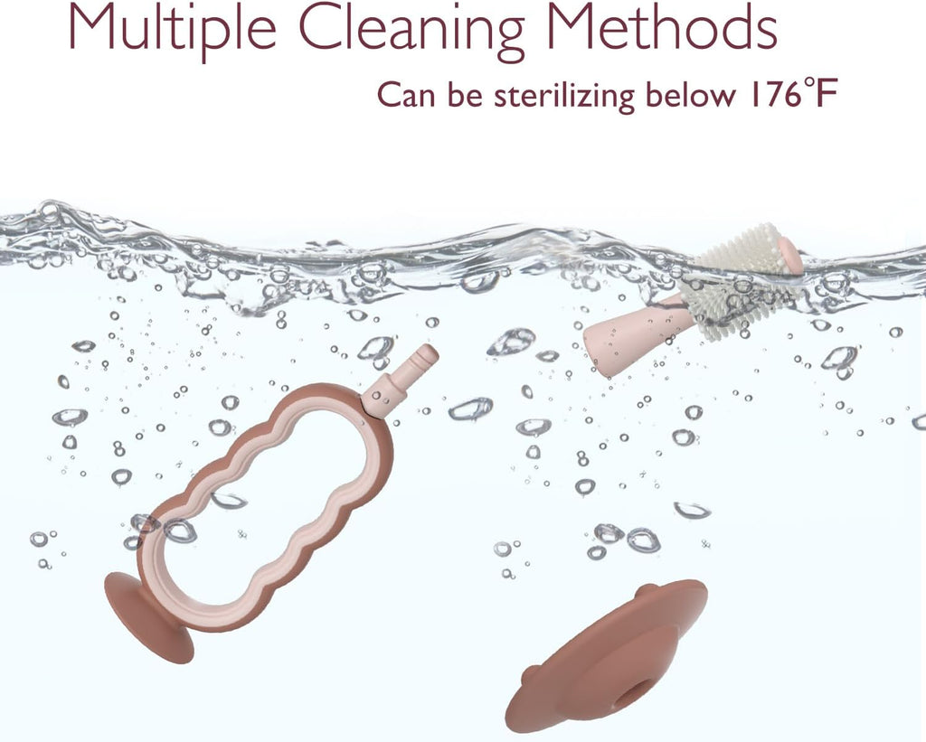 Furçë dhëmbësh për bebe Momcozy Baby Toothbrush , e gjelbert