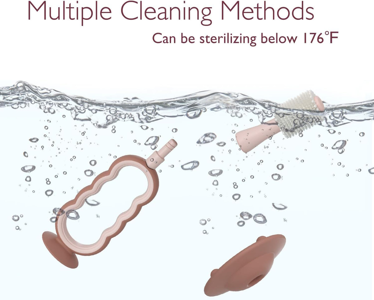 Furçë dhëmbësh për bebe Momcozy Baby Toothbrush , e gjelbert